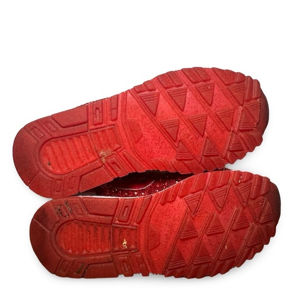 Saucony red glitter shadow 5000 women’s size 6 - Picture 6 of 6
